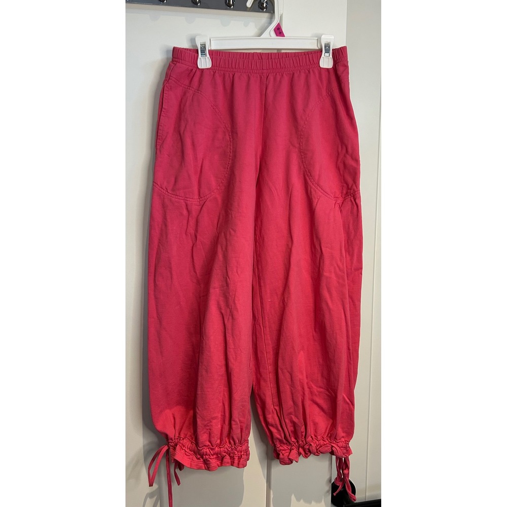 Paper Wings Girls Pink Organic Cotton Harem Pants Bloomers Little Skye Size 12